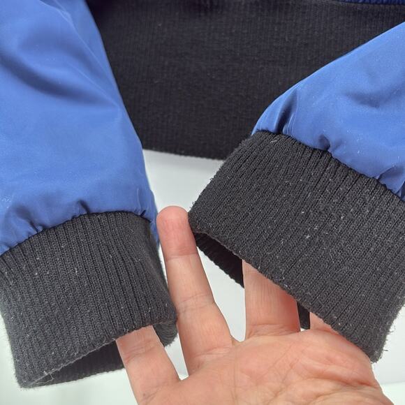 Anthropologie Hei Hei Journey Women’s Royal Blue Zip Up Jacket Bomber Size M - Picture 7 of 15